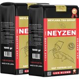 Neyzen Çay 2 x 1000 G - Saf Yaprak Çay Sri Lanka Efsanesi Mevlana Tea Group Siyah Dökme Çay - 2 kg