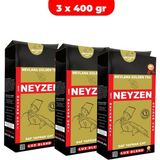 Neyzen Mevlana Çayı 3 x 400 G - Saf Yaprak Çay Sri Lanka Efsanesi Mevlana Golden Tea Siyah Dökme Çay - 1,2 kg