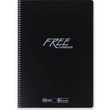 Nezih 320481-99 160 Yaprak Çizgili Keskin Free A4 Pp Kapak Defter