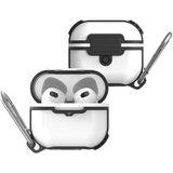 Nezih Case Apple Airpods 3. Nesil Uyumlu Shockproof Design Protective Su Geçirmez Silicon Kılıf - Beyaz