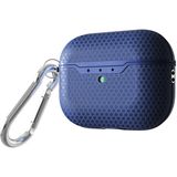 Nezih Case Apple Airpods Pro 2. Nesil Tam Uyumlu 3D Tasarım Protective Anti-Knock Silikon Kılıf - Lacivert
