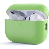 Nezih Case Apple Airpods Pro 2. Nesil Uyumlu Protective Anti-Knock Tek Parça Silikon Kılıf - Açık Yeşil