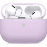 Nezih Case Apple Airpods Pro 2. Nesil Uyumlu Protective Anti-Knock Tek Parça Silikon Kılıf - Lila
