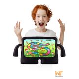 Nezih Case Apple Ipad Air 2 (2014) 9.7" Çocuklar Için Yumuşak Dokulu Standlı Silikon Kılıf