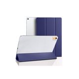 Nezih Case Apple iPad Air 3 10.5" ile Uyumlu Katlanabilir Uyku Modlu Luxury PU Deri Standlı Akıllı Tablet Kılıfı, Lacivert
