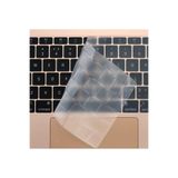 Nezih Case Apple MacBook Pro 13 A1706 ile Uyumlu Türkçe Q Klavye Slim Şeffaf Klavye Koruyucu Kılıf