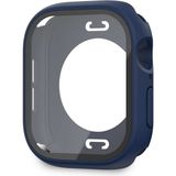 Nezih Case Apple Watch Seri 10 42MM / Seri 11 42MM Uyumlu 360 Derece Korumalı Kasa ve Ekran Koruyucu - Mavi