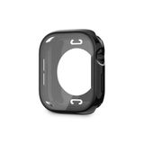 Nezih Case Apple Watch Seri 10 46mm ile Uyumlu 360 Derece Kasa ve Ekran Koruyucu, Parlak Siyah