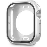 Nezih Case Apple Watch Seri 10 46MM / Seri 11 46MM Uyumlu 360 Derece Korumalı Kasa ve Ekran Koruyucu - Gümüş