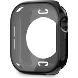 Nezih Case Apple Watch Seri 10 46MM / Seri 11 46MM Uyumlu 360 Derece Korumalı Kasa ve Ekran Koruyucu - Siyah
