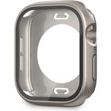 Nezih Case Apple Watch Seri 10 46MM / Seri 11 46MM Uyumlu 360 Derece Korumalı Kasa ve Ekran Koruyucu - Starlight