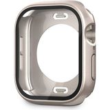 Nezih Case Apple Watch Seri 10 46MM / Seri 11 46MM Uyumlu 360 Derece Korumalı Kasa ve Ekran Koruyucu - Titanyum