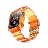 Nezih Case Apple Watch Seri 10 46mm Uyumlu Silikon Kordon ve Kasa Koruyucu