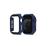 Nezih Case Apple Watch Seri 2 3 4 5 6 Se 44mm Kasa Ve Ekran Koruyucu 360 Tam Koruma Gard Lacivert