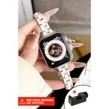 Nezih Case Apple Watch Seri 2/3/4/5/6/7/8/9/se 38MM 40MM 41MM ve Seri 10/11 42MM Uyumlu Kordon - Starlight - 7- Apple Watch Seri 2/3/4/5/6/7/8/9/se 38mm 40mm 41mm ve Seri 10/11 42mm