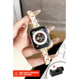 Nezih Case Apple Watch Seri 2/3/4/5/6/7/8/9/se 38mm 40mm 41mm ve Seri 10/11 42mm Uyumlu Kordon