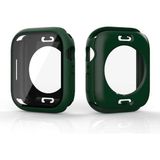 Nezih Case Apple Watch Seri 7/8/9 45MM 360 Full Protective Anti-Knock Kasa ve Ekran Koruyucu - Koyu Yeşil