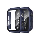 Nezih Case Apple Watch Seri 7/8/9 45mm ile Uyumlu Tam Koruma Kasa ve Ekran Koruyucu, Lacivert