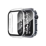 Nezih Case Apple Watch Seri 7/8/9 45mm ile Uyumlu Tam Koruma Kasa ve Ekran Koruyucu, Şeffaf