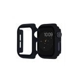 Nezih Case Apple Watch Seri 7/8/9 45mm Uyumlu Apple Kasa Ve Ekran Koruyucu 360 Tam Koruma Kapak Siyah