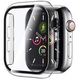Nezih Case Apple Watch Seri 7/8/9 45MM Uyumlu Kasa ve Ekran Koruyucu Şeffaf