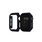 Nezih Case Apple Watch Series 3 38mm ile Uyumlu Kasa ve Ekran Koruyucu, Kompakt Tasarım, Mat Görünüm, Siyah