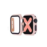 Nezih Case Apple Watch Series 3 38mm ile Uyumlu Kasa ve Ekran Koruyucu, Pembe