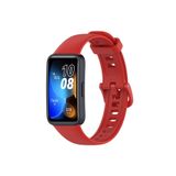 Nezih Case Huawei Band 8 Uyumlu Yumuşak Jel Silikon Kırmızı Kordon