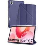 Nezih Case Huawei Honor Pad X7 8.7 Inç Uyumlu Akıllı Kapak Kalem Bölmeli Kılıf - Lacivert