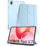 Nezih Case Huawei Honor Pad X7 8.7 Inç Uyumlu Akıllı Kapak Kalem Bölmeli Kılıf - Mavi