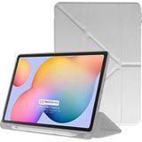 Nezih Case Huawei Honor Pad X9 Uyumlu Akıllı Kapak Kalem Bölmeli Tri Folding Tablet Kılıfı - Gri