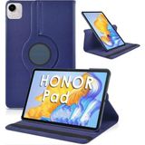 Nezih Case Huawei Honor Pad X9A 11.5 Inç Uyumlu 360 Dönebilen Standlı Suni Deri Tablet Kılıfı - Lacivert