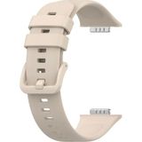 Nezih Case Huawei Watch Fit 2 Uyumlu Spor Jel Silikon Krem Kordon