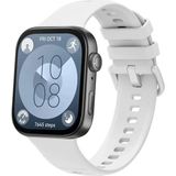Nezih Case Huawei Watch Fit 3 / Fit 4 / Fit 4 Pro Uyumlu Yumuşak Jel Silikon Kordon/Strap - Beyaz