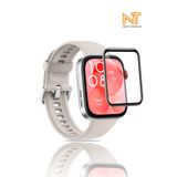 Nezih Case Huawei Watch Fit 3 Uyumlu Full Kaplayan Güçlendirilmiş Flexible Ekran Koruyucu