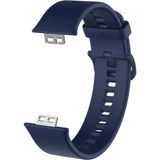 Nezih Case Huawei Watch Fit Uyumlu (Soft Tasarım) Silikon Kordon Lacivert