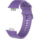 Nezih Case Huawei Watch Fit Uyumlu (Soft Tasarım) Silikon Kordon Lila