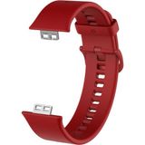 Nezih Case Huawei Watch Fit Uyumlu (Soft Tasarım) Silikon Kordon Mürdüm