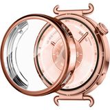 Nezih Case Huawei Watch Gt 6 41MM Uyumlu Tpu (Yumuşak Silikon) Kasa Koruyucu - Rose Gold