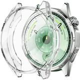 Nezih Case Huawei Watch Gt 6 46MM Uyumlu Tpu (Yumuşak Silikon) Kasa Koruyucu - Şeffaf