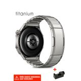 Nezih Case Huawei Watch Gt2 / Gt2 Pro / Gt3 / Gt3 Pro / Gt4 / Gt5 Uyumlu Titanyum Kordon 22mm
