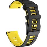 Nezih Case Huawei Watch Gt2 Pro / Gt / Gt 2 / Honor Magic Watch 2 Sportive Kordon/kayış - Siyah - Sarı