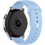Nezih Case Huawei Watch Gt4 46MM Gt3 46MM Gt3 Pro Gt3 Se Elite Gt2 46MM GT2E Uyumlu Klasik Silikon Kordon - Bebe Mavisi