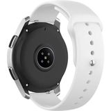 Nezih Case Huawei Watch Gt4 46MM Gt3 46MM Gt3 Pro Gt3 Se Elite Gt2 46MM GT2E Uyumlu Klasik Silikon Kordon - Beyaz