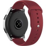 Nezih Case Huawei Watch Gt4 46MM Gt3 46MM Gt3 Pro Gt3 Se Elite Gt2 46MM GT2E Uyumlu Klasik Silikon Kordon - Bordo