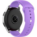 Nezih Case Huawei Watch Gt4 46MM Gt3 46MM Gt3 Pro Gt3 Se Elite Gt2 46MM GT2E Uyumlu Klasik Silikon Kordon - Lila