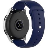 Nezih Case Huawei Watch Gt4 / Gt5 / Gt6 41mm ile Uyumlu Yumuşak Silikon Spor Kordon Strap 18mm - Lacivert
