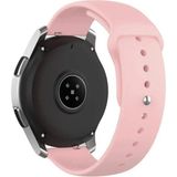 Nezih Case Huawei Watch Gt4 / Gt5 / Gt6 41mm ile Uyumlu Yumuşak Silikon Spor Kordon Strap 18mm - Pudra - Pembe