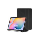 Nezih Case iPad Air 3 10.5'' ile Uyumlu Kalem Bölmeli, 360 Koruma, Standlı, Katlanabilen Silikon Kılıf, Siyah
