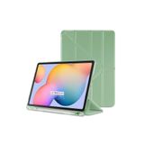 Nezih Case iPad Air 3 10.5'' ile Uyumlu Kalem Bölmeli, Katlanabilen 360 Koruma Standlı Silikon Kılıf, Açık Yeşil